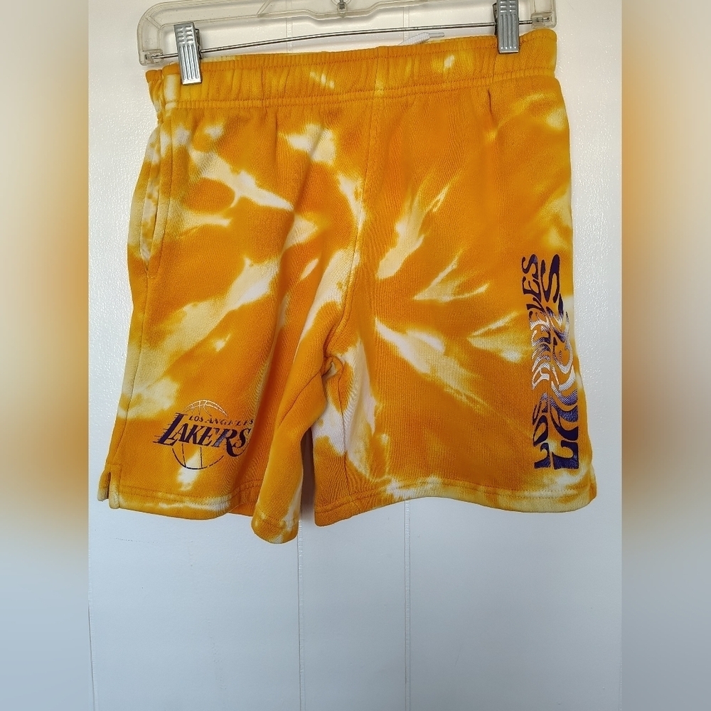 Tie-Dye Shorts - Yelow  Size M (10/12).